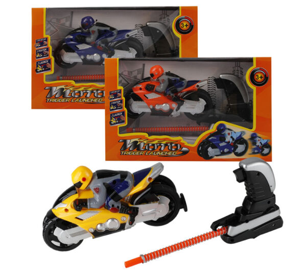 Trigger Launched Motorbike - Assorted