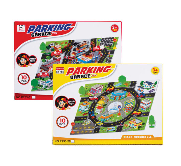 Vehicle Playmat 1 Car & Acc 82.50x70cm
