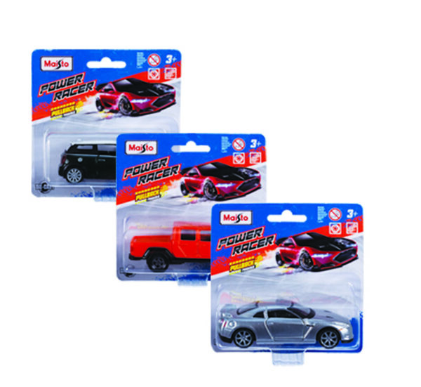 Maisto 114mm Pullback Range - Assorted