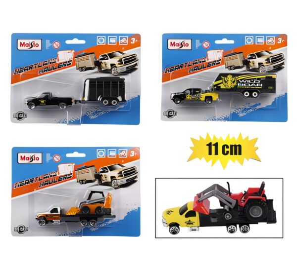 Maisto 11cm Heartland Haulers - Assorted