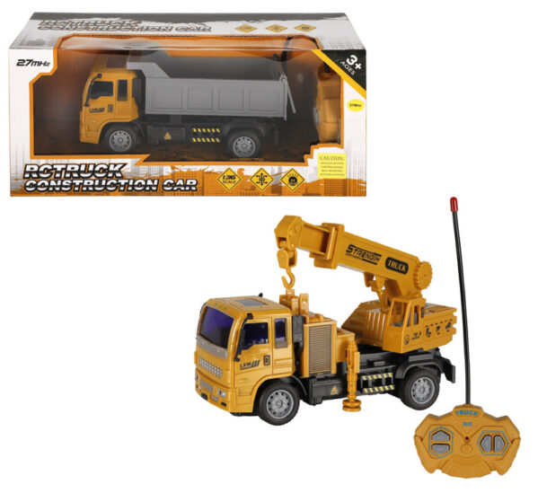 Battery Operated Rc Truck 19cm Asstd