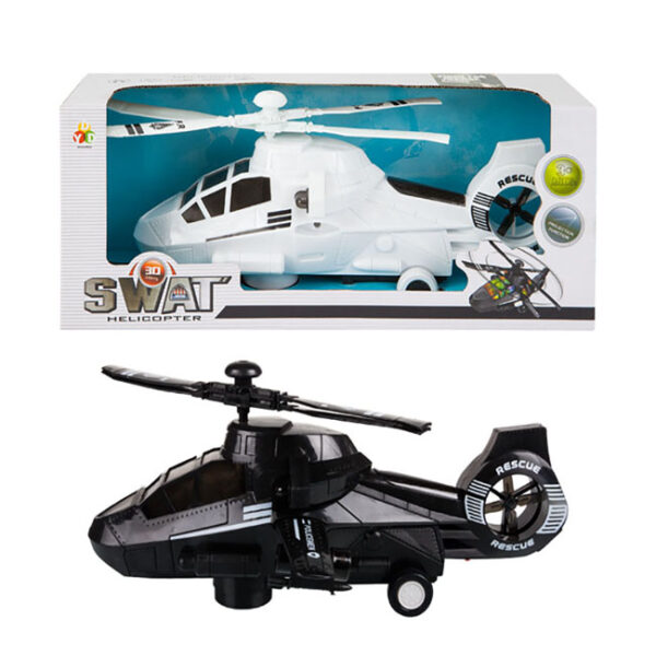 Battery Operated Helicopter With Sound - 35cm