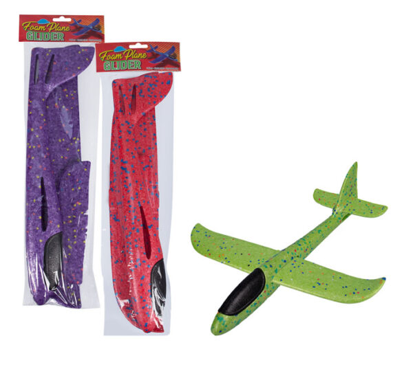 Playset Plane 3pc Foam Glider 46cm