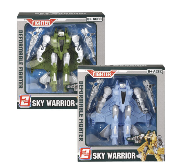 Boys Playset Transform Sky Robot 23X21cm