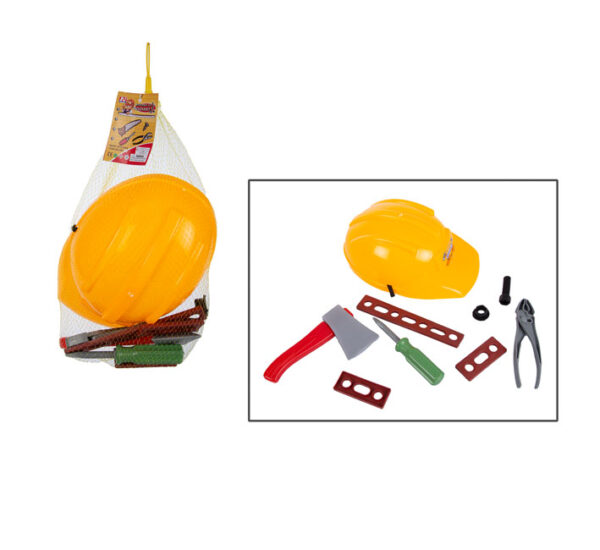 Tool Set And Helmet - 23cm