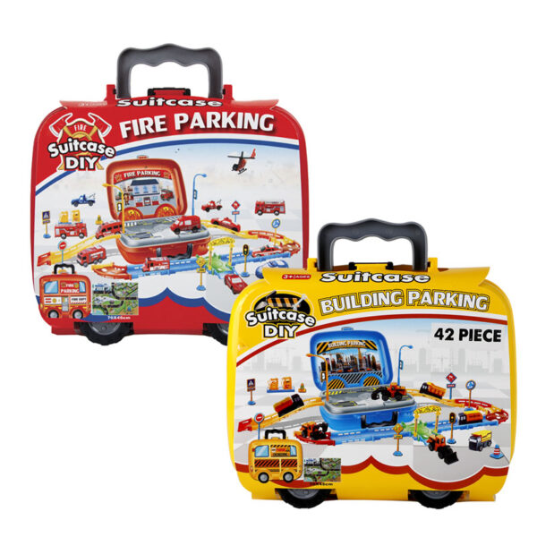 Storage Case Fire Parking Set 25cm - 42-Piece