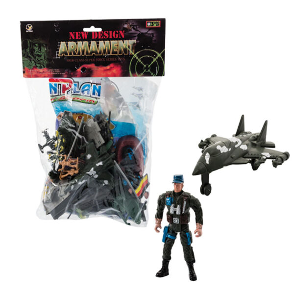 Military Figurine Play set - 55 Pieces