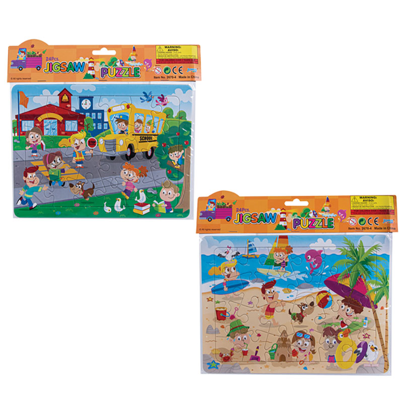 Kiddies Jigsaw Puzzle - 24-Pieces, Assorted