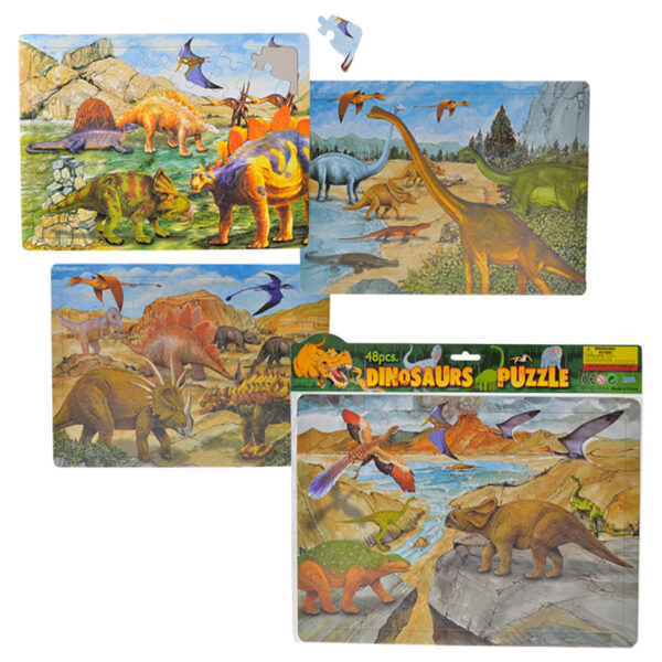 Dinosaur, Jigsaw Puzzle - 48-Piece, Assorted