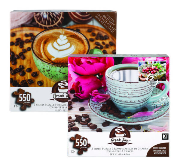 Puzzle Jigsaw Breaktime 2-Sided 550Pc