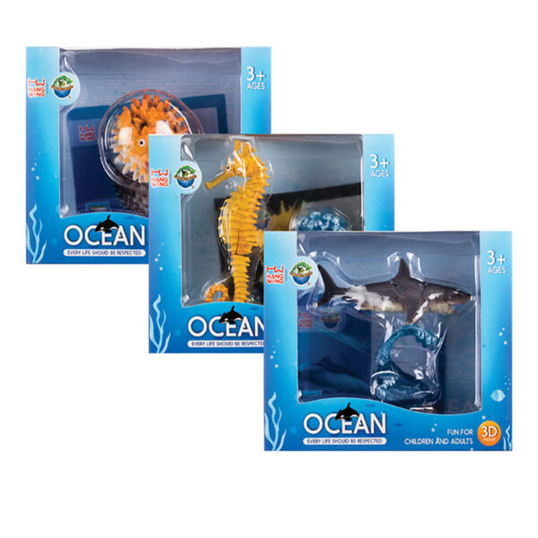 3d Sea Life Puzzles - Assorted