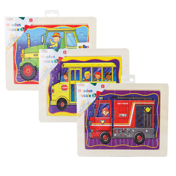 Wooden Puzzle - Assorted Designs