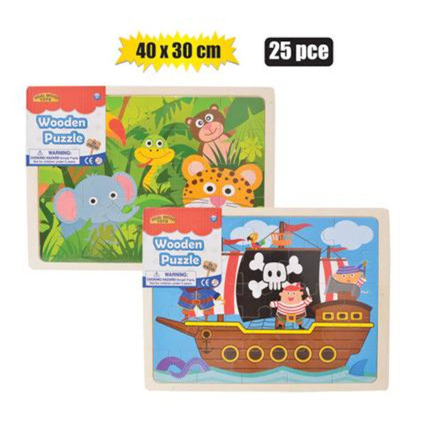 Wooden Jigsaw Puzzle - Size: 40 X 30 X 0.8cm