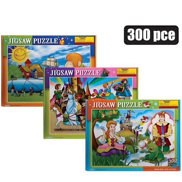 Fairy Tale Jigsaw Puzzle - 300-Piece, 516 X 375mm, Assorted