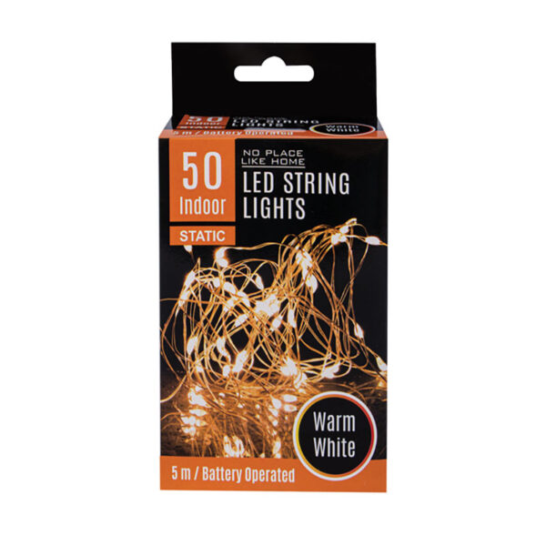 String Light With 50 Bulbs - Battery Operated