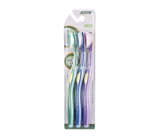 Medium Toothbrush - 3-Pack, Assorted Colours