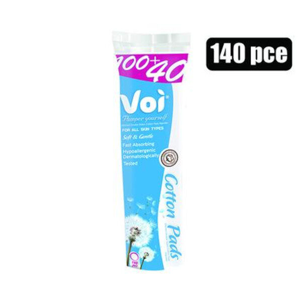 Voi Cotton Wool Pads 140Pc String-Bag