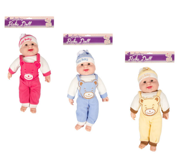 Doll Baby Assorted With Sound 45cm