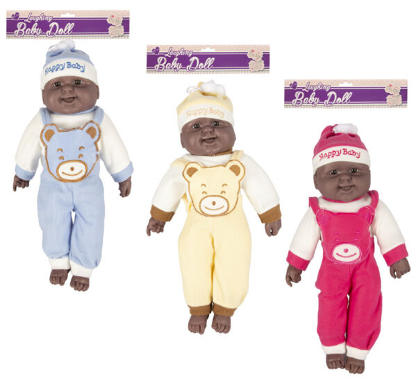 Doll Baby Asstd W/Sound 45Cm