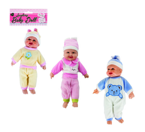 Doll Baby Assorted With Sound - 38cm