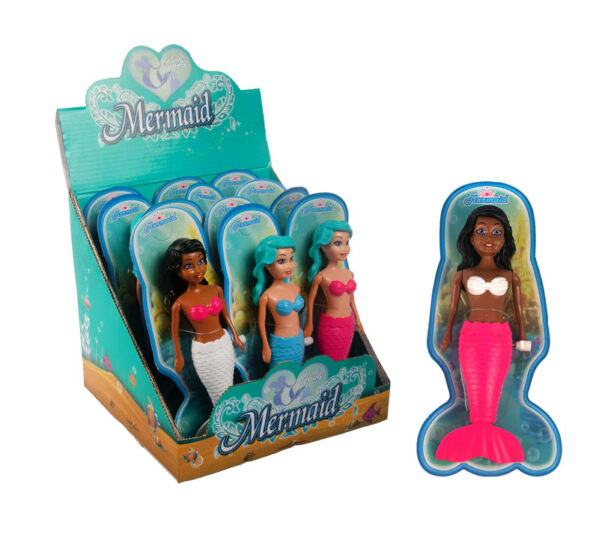 Doll Wind Up Swimming Mermaid 18cm