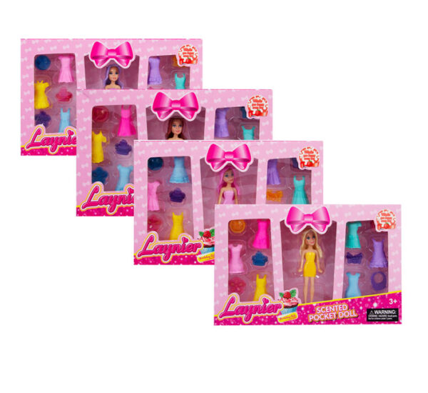 Doll Pocket Scented Set 13Pc 9cm