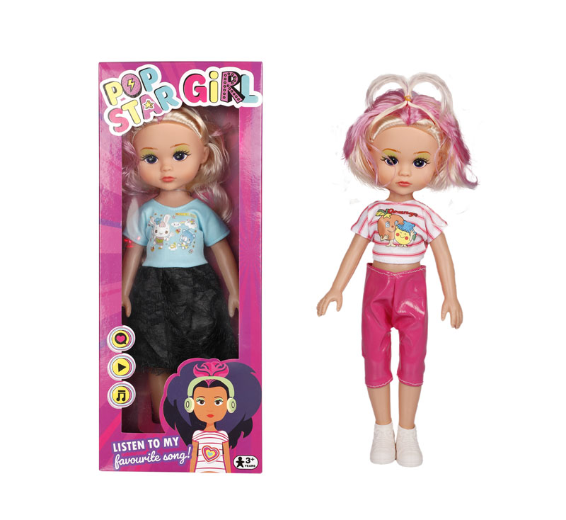 Doll Toddler With Sound - 36cm