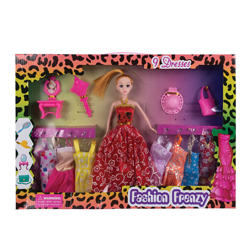 Doll Fashion Clothing And Accessories - 27cm