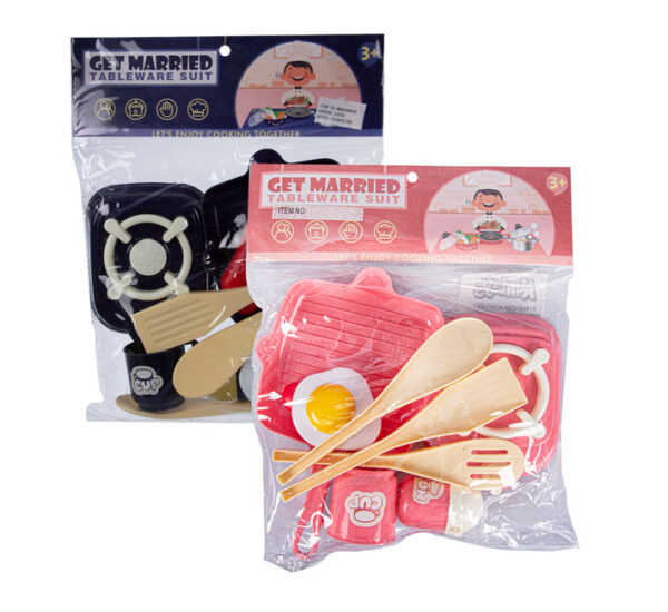 Playset Kitchen Cooking Set 10Pc