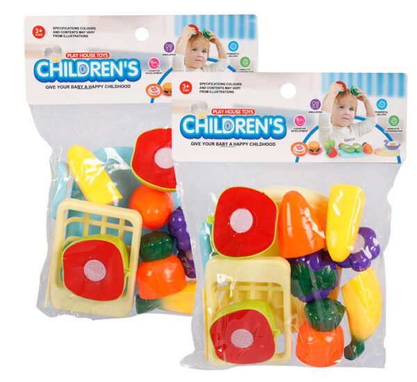 Playset Food Cutting Set 11Pc 29x16cm