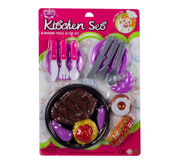 Play-Set Mealtime Set 16Pc