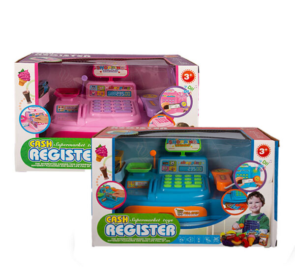 Play-Set Cash Register With Light & Sound