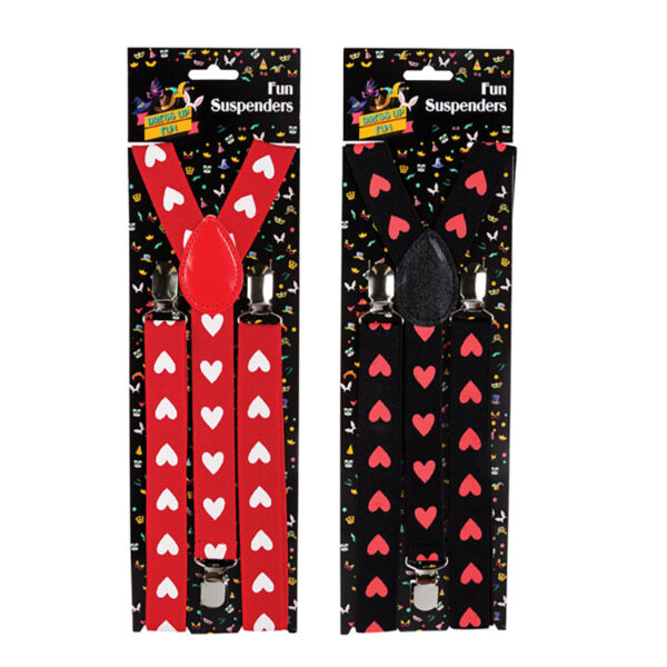 Suspenders With Hearts