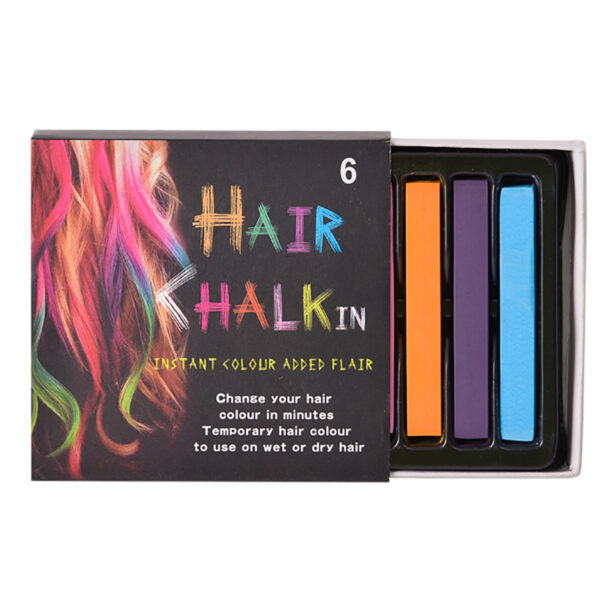 Hair Chalk - 6 Colour Set