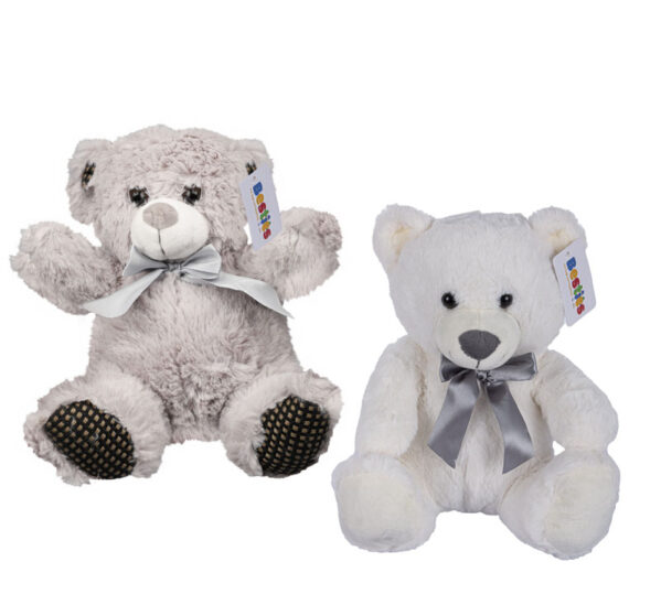 Plush Bear Traditional With Bow 29cm