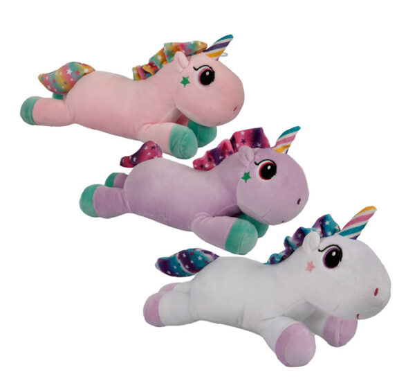Plush Unicorn With Stars Assorted 32cm