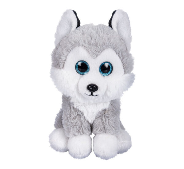 Plush Dog Husky Big Eyes 23cm