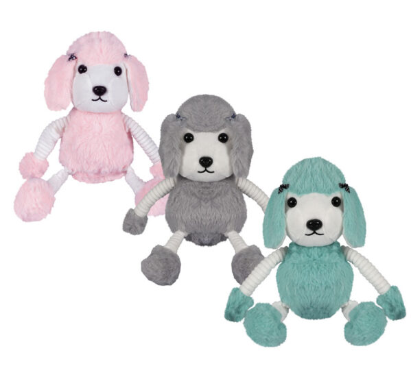Plush Dog Poodle 30cm Asstd