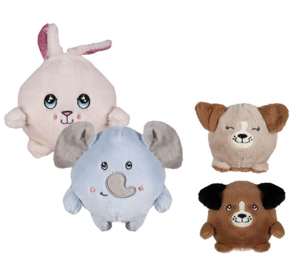 Plush Novelty Animal Reversible 11cm