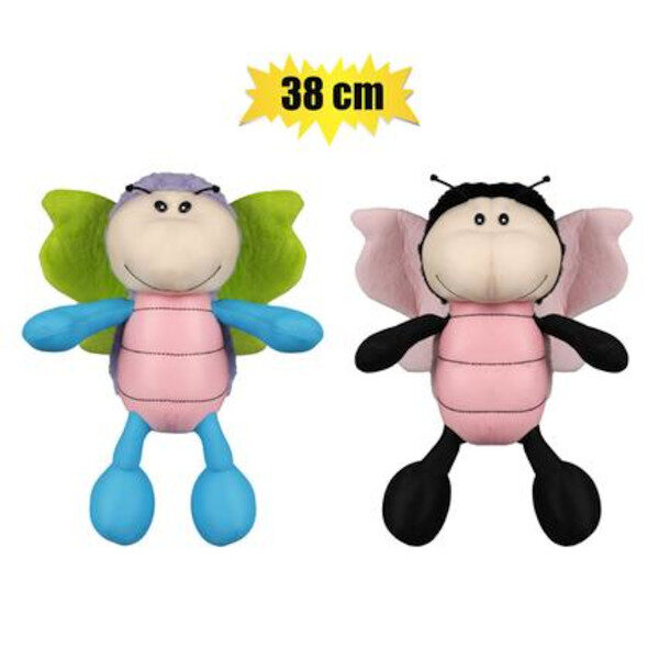 Plush Bright Bee With Foambeads 38cm