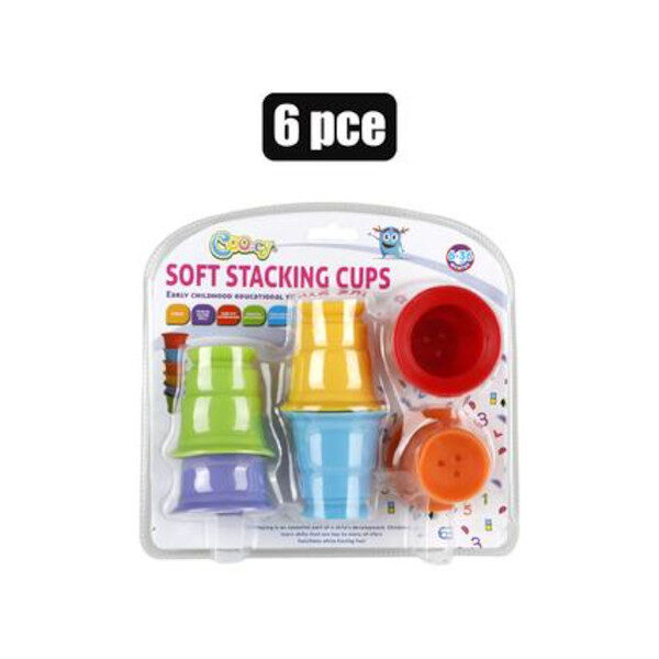 Baby Toy Educational Stacking Cups 6Pc 25X23cm