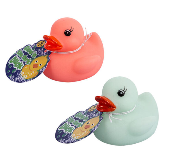 Baby Bath Vinyl Glow-In-Dark Duck 5.6cm