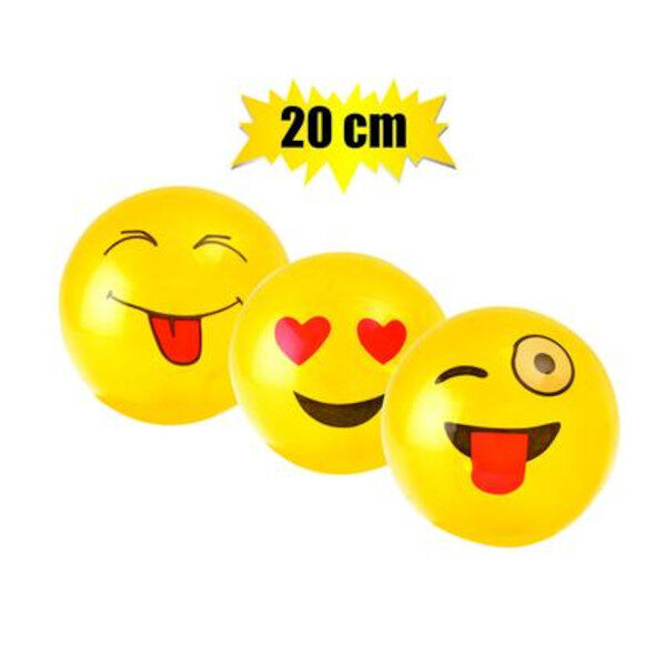 Emoji Balls - 20cm, Assorted