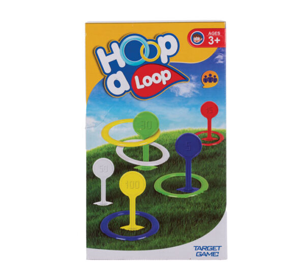 Hoop A Loop Ring Toss 10Pc 25x15cm