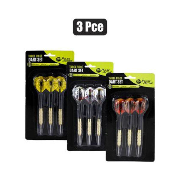 Metal & Plastic Darts Set Of 3 – 14.5cm