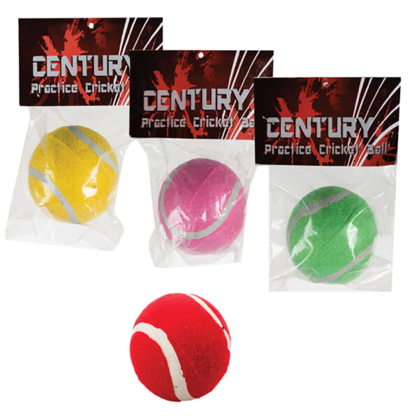 Tennis Ball- Cricket - In Pocket, Red