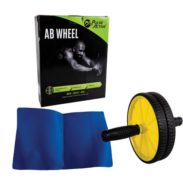Fitness Ab Wheel - Assorted Colours