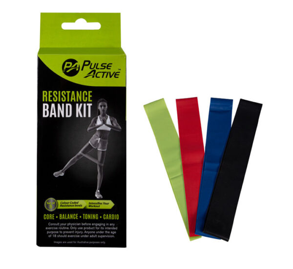 Fitness Resistance Band Loops Set 5Pc
