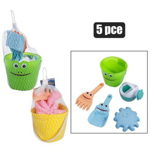 Beach-Set Bucket With Accessories Big Eyes