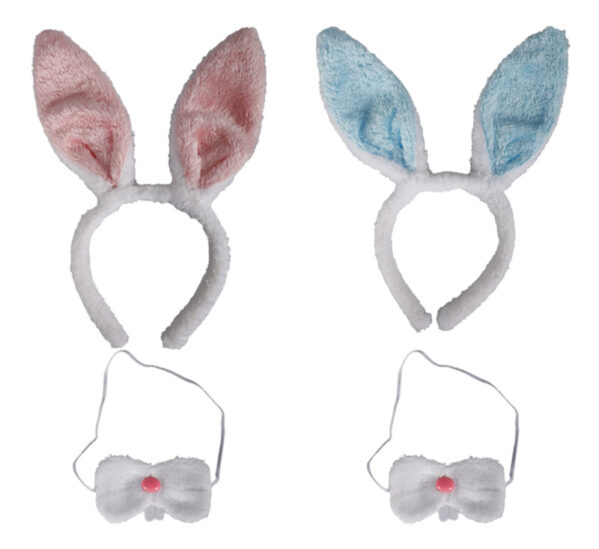 Easter Bunny Ears & Snout Set 2Pc